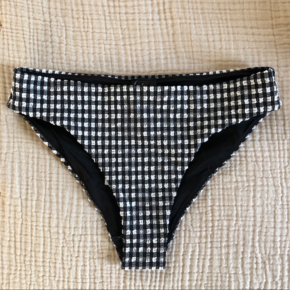 Seersucker Bikini Bottoms